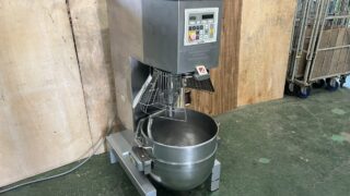 2019年 60コート縦型ミキサー 三相200V MS-60 重量450㎏ 愛工舎 製菓