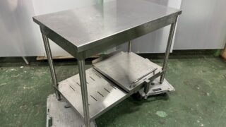 業務用炊飯台 1000×600 タニコー 調理台 作業台 厨房機器 | 厨房機器の